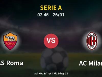 Kết Quả: AS Roma 1-1 AC Milan – Highlight & Bàn Thắng | Serie A