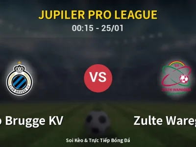 Kết Quả: Club Brugge KV 4-3 Zulte Waregem – Highlight & Bàn Thắng | Jupiler Pro League
