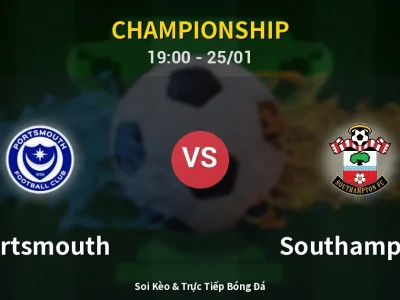 Kết Quả: Portsmouth 1-1 Southampton – Highlight & Bàn Thắng | Championship