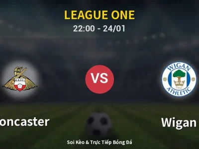 Soi Kèo Doncaster vs Wigan – 22:00 24/01 | Nhận Định, Dự Đoán Tỷ Số