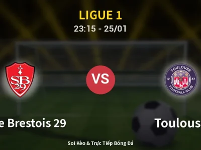 Soi Kèo Stade Brestois 29 vs Toulouse – 23:15 25/01 | Nhận Định, Dự Đoán Tỷ Số