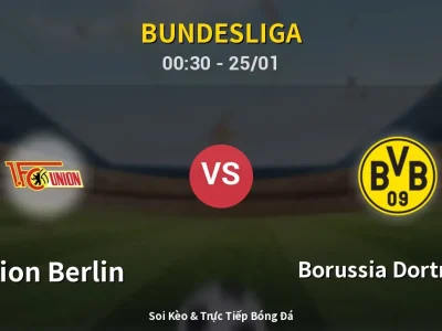 Kết Quả: Union Berlin 0-3 Borussia Dortmund – Highlight & Bàn Thắng | Bundesliga