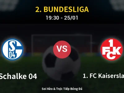 Kết Quả: FC Schalke 04 2-2 1. FC Kaiserslautern – Highlight & Bàn Thắng | 2. Bundesliga