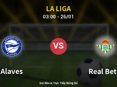 Kết Quả: Alaves 2-1 Real Betis – Highlight & Bàn Thắng | La Liga