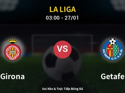 Kết Quả: Girona 1-1 Getafe – Highlight & Bàn Thắng | La Liga
