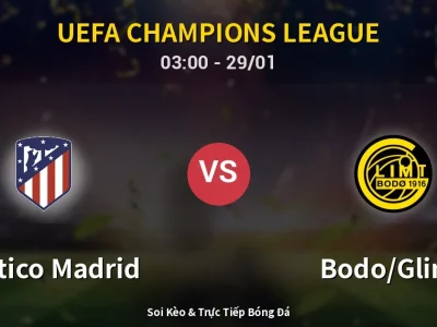 Kết Quả: Atletico Madrid 1-2 Bodo/Glimt – Highlight & Bàn Thắng | UEFA Champions League
