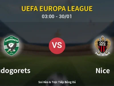 Kết Quả: Ludogorets 1-0 Nice – Highlight & Bàn Thắng | UEFA Europa League
