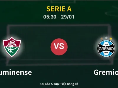 Kết Quả: Fluminense 2-1 Gremio – Highlight & Bàn Thắng | Serie A