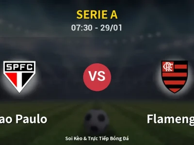 Kết Quả: Sao Paulo 2-1 Flamengo – Highlight & Bàn Thắng | Serie A