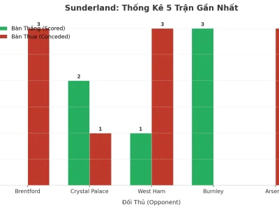 Sunderland Gây Sốc: 5 Trận Liên Tiếp Nổ Tài, Bí Mật Nằm Ở Đâu?