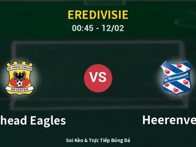 Kết Quả: GO Ahead Eagles 1-3 Heerenveen – Highlight & Bàn Thắng | Eredivisie