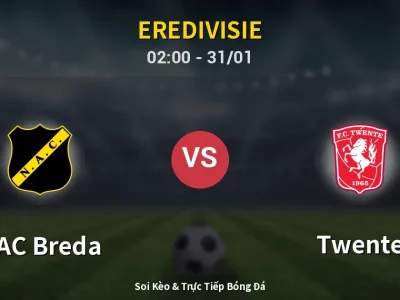 Kết Quả: NAC Breda 2-2 Twente – Highlight & Bàn Thắng | Eredivisie