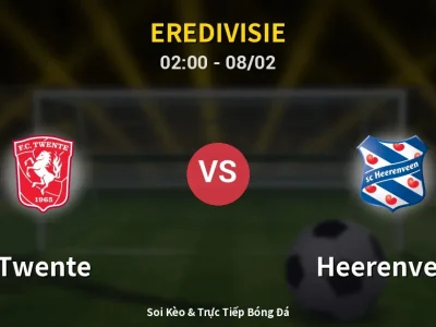 Kết Quả: Twente 5-0 Heerenveen – Highlight & Bàn Thắng | Eredivisie