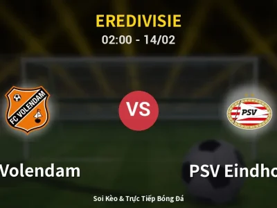 Kết Quả: FC Volendam 2-1 PSV Eindhoven – Highlight & Bàn Thắng | Eredivisie