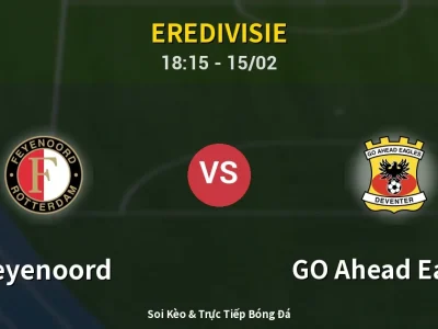 Kết Quả: Feyenoord 1-0 GO Ahead Eagles – Highlight & Bàn Thắng | Eredivisie
