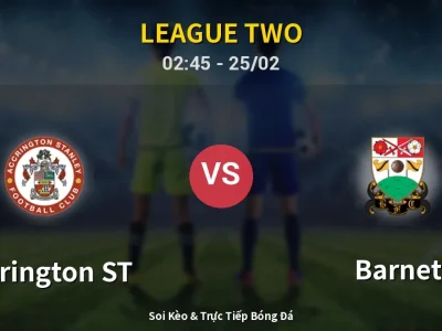 Kết Quả: Accrington ST 0-1 Barnet – Highlight & Bàn Thắng | League Two