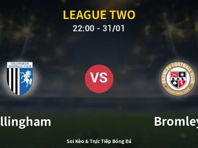 Soi Kèo Gillingham vs Bromley – 22:00 31/01 | Nhận Định, Dự Đoán Tỷ Số