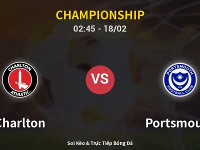 Kết Quả: Charlton 1-3 Portsmouth – Highlight & Bàn Thắng | Championship