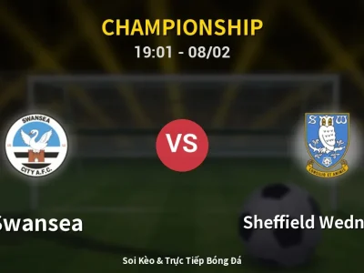 Kết Quả: Swansea 4-0 Sheffield Wednesday – Highlight & Bàn Thắng | Championship