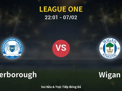 Soi Kèo Peterborough vs Wigan – 22:01 07/02 | Nhận Định, Dự Đoán Tỷ Số