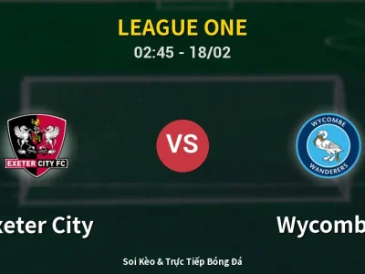 Kết Quả: Exeter City 1-1 Wycombe – Highlight & Bàn Thắng | League One