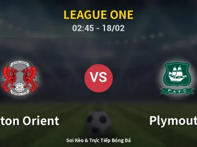 Kết Quả: Leyton Orient 1-3 Plymouth – Highlight & Bàn Thắng | League One