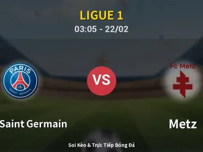Kết Quả: Paris Saint Germain 3-0 Metz – Highlight & Bàn Thắng | Ligue 1