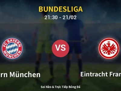 🔴 Trực Tiếp: Bayern München 2-0 Eintracht Frankfurt – Link Xem Bundesliga (Full HD)