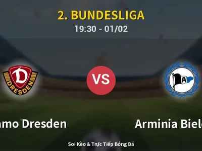 🔴 Trực Tiếp: Dynamo Dresden 1-0 Arminia Bielefeld – Link Xem 2. Bundesliga (Full HD)