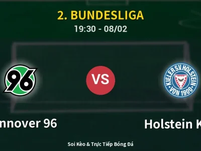 Kết Quả: Hannover 96 3-1 Holstein Kiel – Highlight & Bàn Thắng | 2. Bundesliga