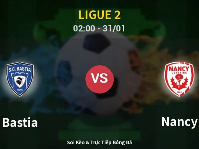 Kết Quả: Bastia 0-0 Nancy – Highlight & Bàn Thắng | Ligue 2