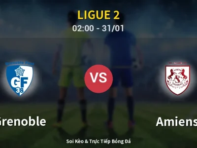 Kết Quả: Grenoble 2-1 Amiens – Highlight & Bàn Thắng | Ligue 2