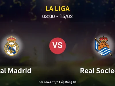 Kết Quả: Real Madrid 4-1 Real Sociedad – Highlight & Bàn Thắng | La Liga