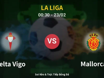 Kết Quả: Celta Vigo 2-0 Mallorca – Highlight & Bàn Thắng | La Liga