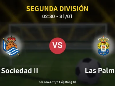 Kết Quả: Real Sociedad II 1-1 Las Palmas – Highlight & Bàn Thắng | Segunda División
