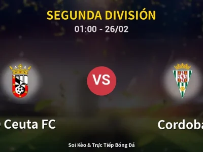 Kết Quả: AD Ceuta FC 3-2 Cordoba – Highlight & Bàn Thắng | Segunda División