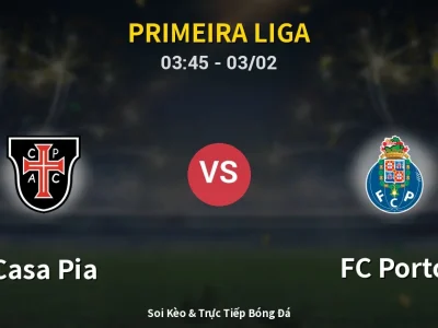 Kết Quả: Casa Pia 2-1 FC Porto – Highlight & Bàn Thắng | Primeira Liga