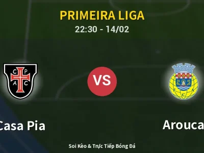 Soi Kèo Casa Pia vs Arouca – 22:30 14/02 | Nhận Định, Dự Đoán Tỷ Số