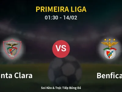 Kết Quả: Santa Clara 1-2 Benfica – Highlight & Bàn Thắng | Primeira Liga