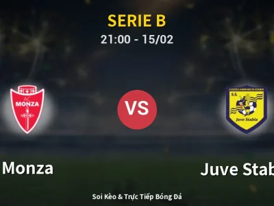 🔴 Trực Tiếp: Monza 2-1 Juve Stabia – Link Xem Serie B (Full HD)