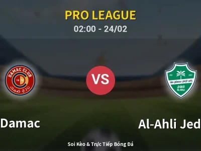 Kết Quả: Damac 0-1 Al-Ahli Jeddah – Highlight & Bàn Thắng | Pro League