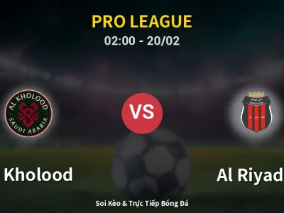 Kết Quả: Al Kholood 0-2 Al Riyadh – Highlight & Bàn Thắng | Pro League