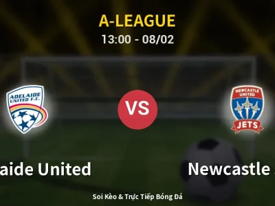 Kết Quả: Adelaide United 2-3 Newcastle Jets – Highlight & Bàn Thắng | A-League