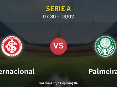 Kết Quả: Internacional 1-3 Palmeiras – Highlight & Bàn Thắng | Serie A