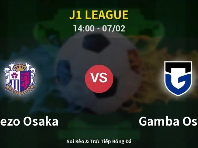 Kết Quả: Cerezo Osaka 0-0 Gamba Osaka – Highlight & Bàn Thắng | J1 League