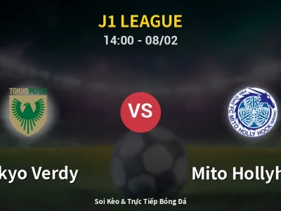 Kết Quả: Tokyo Verdy 3-1 Mito Hollyhock – Highlight & Bàn Thắng | J1 League