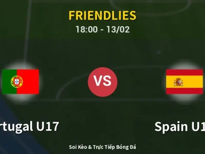 Kết Quả: Portugal U17 1-1 Spain U17 – Highlight & Bàn Thắng | Friendlies
