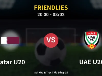 Soi Kèo Qatar U20 vs UAE U20 – 20:30 08/02 | Nhận Định, Dự Đoán Tỷ Số