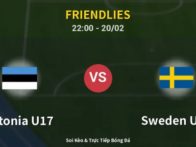 Soi Kèo Estonia U17 vs Sweden U17 – 22:00 20/02 | Nhận Định, Dự Đoán Tỷ Số