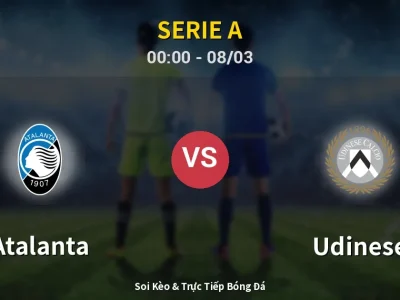 Kết Quả: Atalanta 2-2 Udinese – Highlight & Bàn Thắng | Serie A